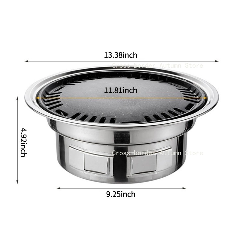 13 Inch Korean BBQ Grill Multi - Korean Bbq Grill ulasan dan harga