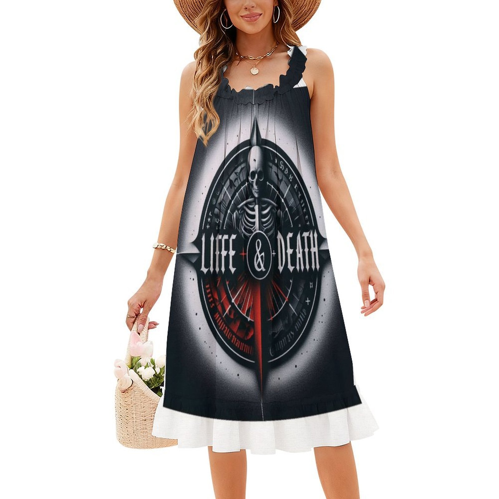 Death Korean Style Casual Dres - Korean Lifestyle ulasan dan harga